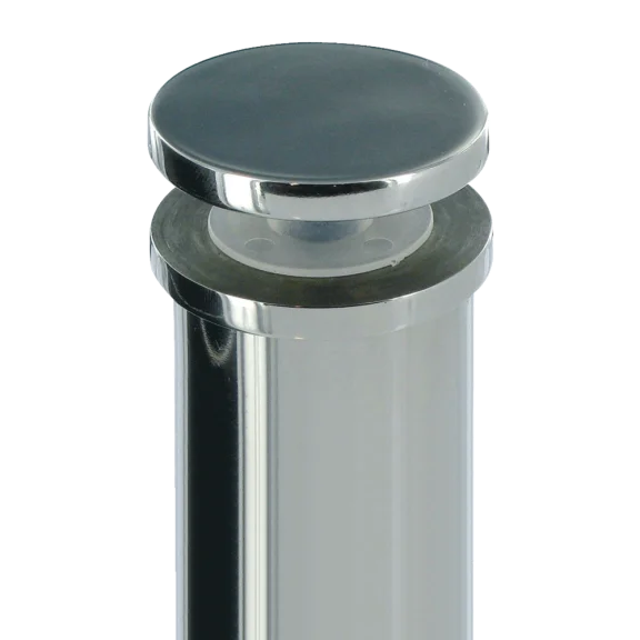 Befestigung auf Glasplatte