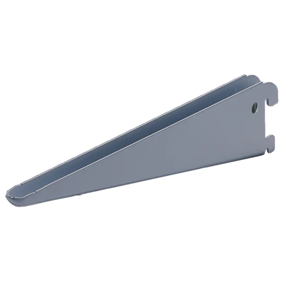 Support pour crémaillère acier double perforation
