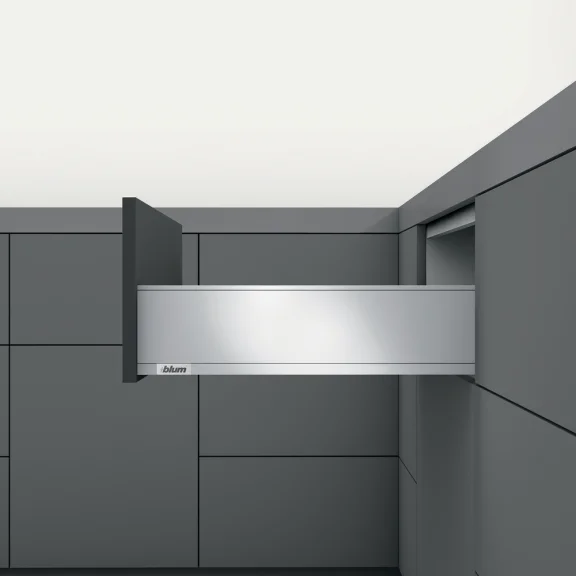 LEGRABOX BLUMOTION / TIP-ON BLUMOTION inox hoogte K