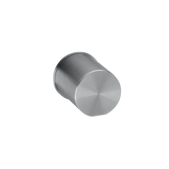 Bouton inox pour serrure