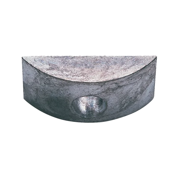 Beugel in halve maanvorm