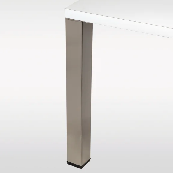 Pied de table carré 80 mm