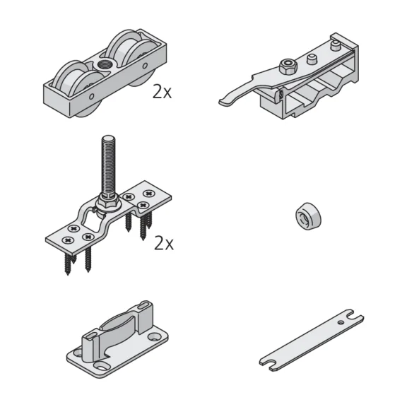Set Junior 120 voor 1 deur