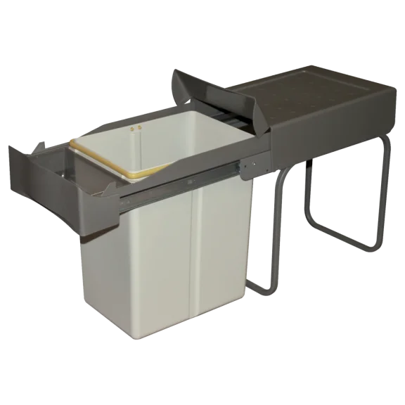 Poubelle coulissante 20 L