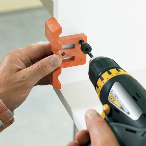 Gabarit de perçage pour embases