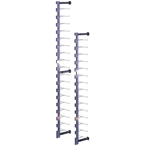 Säule Alumina offen schwarz