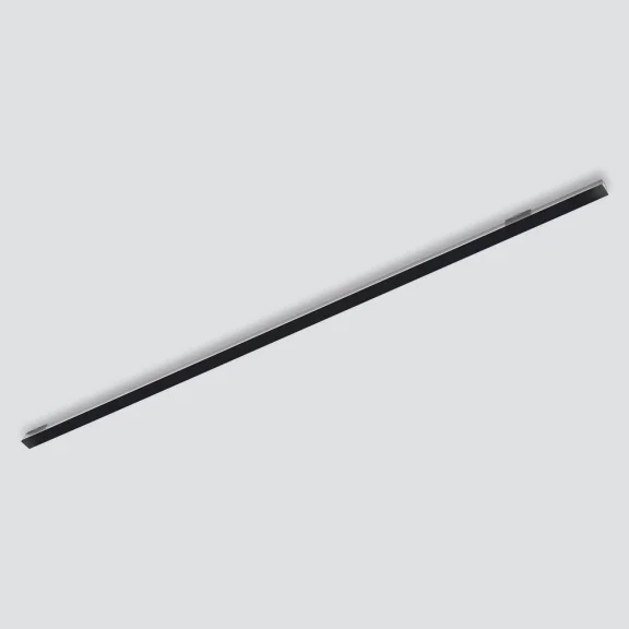 Réglette LED 12 V blanc ajustable à encastrer KENDO BLACK