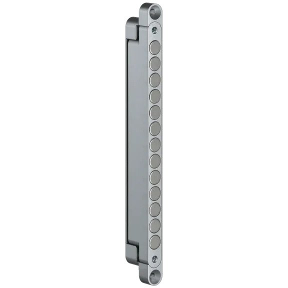 Magnetische snapper voor glasdeur