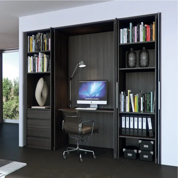 Garniture 1 porte bois Concepta 40/50 kg