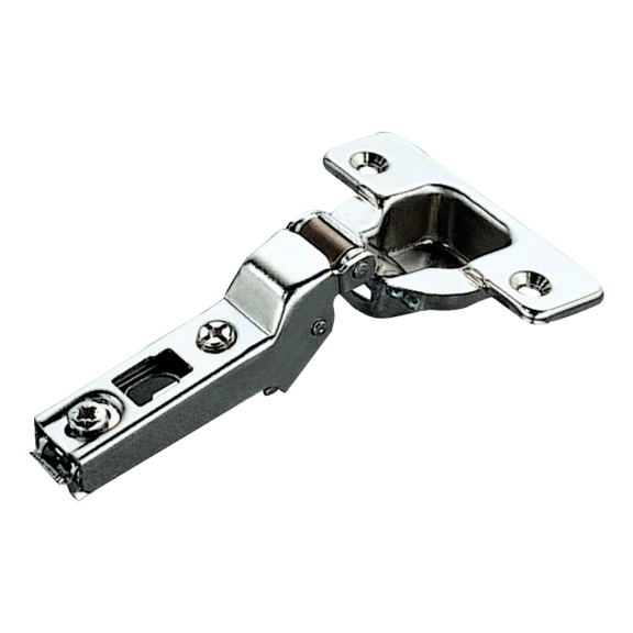 Scharnier 110° halfopliggend met demping