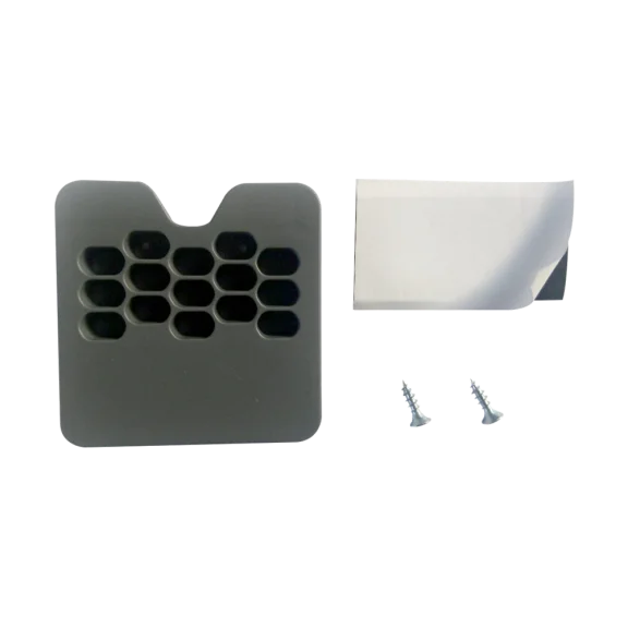 Fixation sur porte pour poubelle SDB