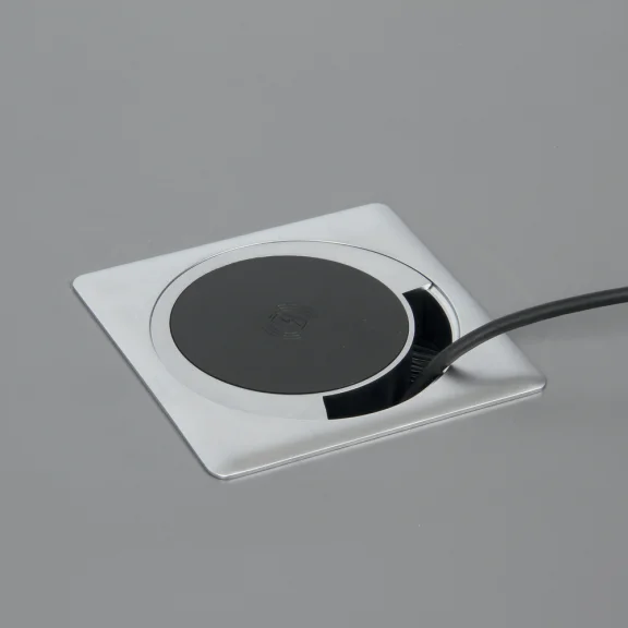 Drahtlos-Ladegerät / Kabeldurchführung zum Einbauen