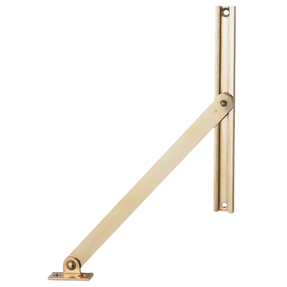 Valdeurschaar op glijstang