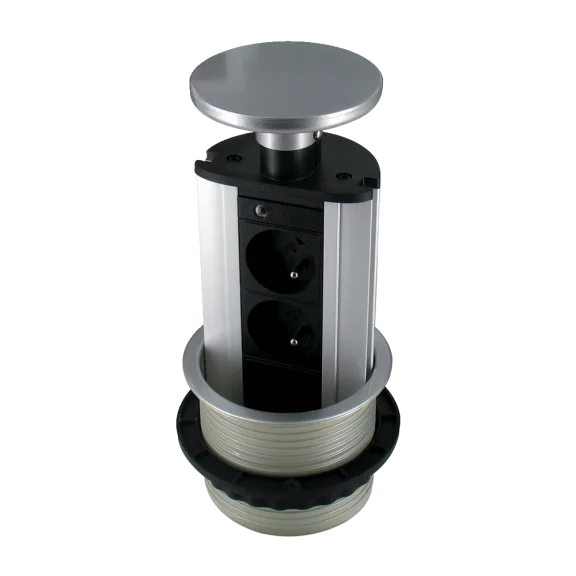 Bloc prises encastrable diamètre 100