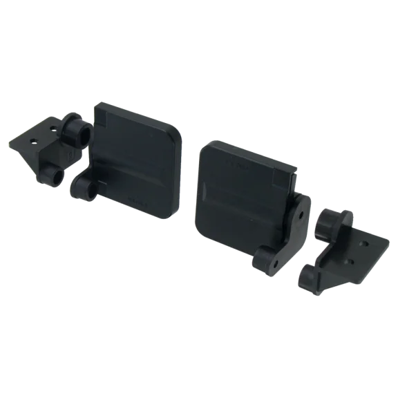 Scharnier met demper voor verborgen nis