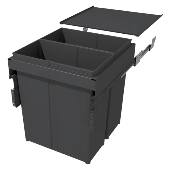 Poubelle EVO tri sélectif 80 L