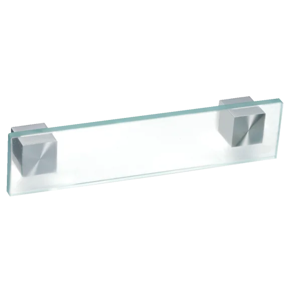 Poignée verre carrée