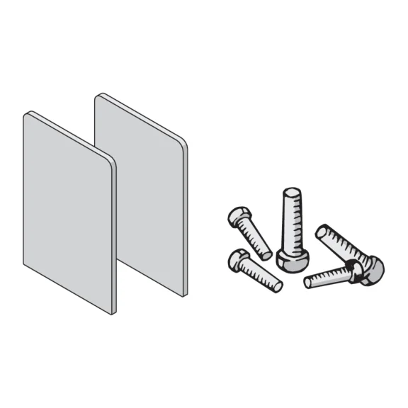 Set afdekkappen en schroeven PORTA 100 GWF