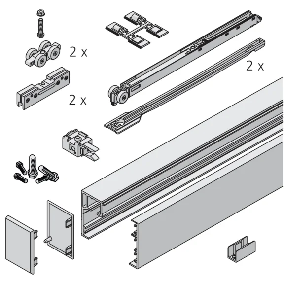 Set 1 porte PORTA 40 GE