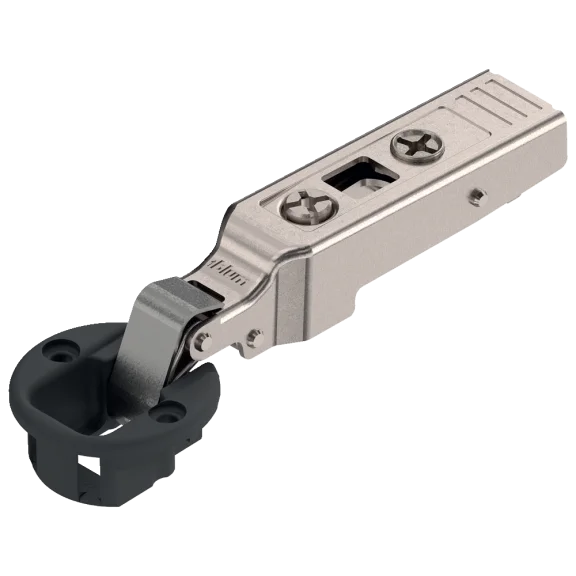 Scharnier CLIP top voor opliggende glasdeur