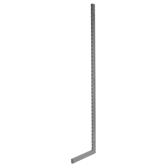 Stellijst voor rekken éénzijdig 60 x 30 mm