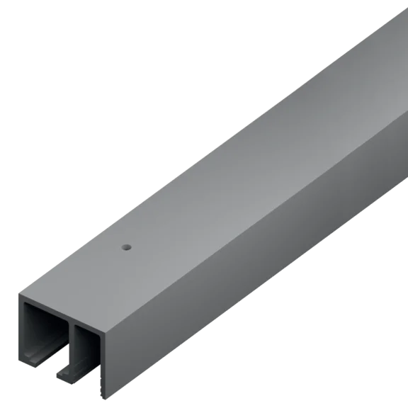 Rail met vast glas Junior 80