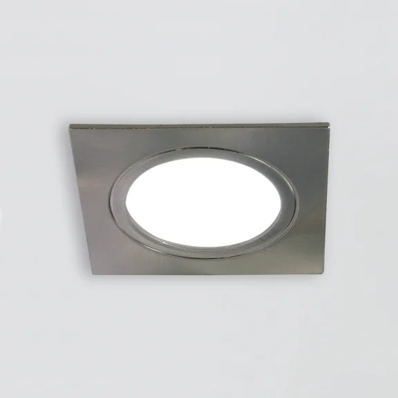 LED-Einbauleuchte Plug 12 V, quadratisch