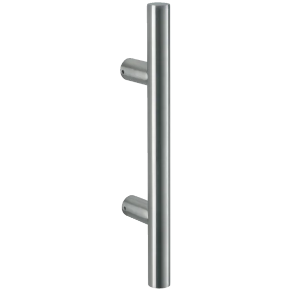 Rechte greep inox Ø32