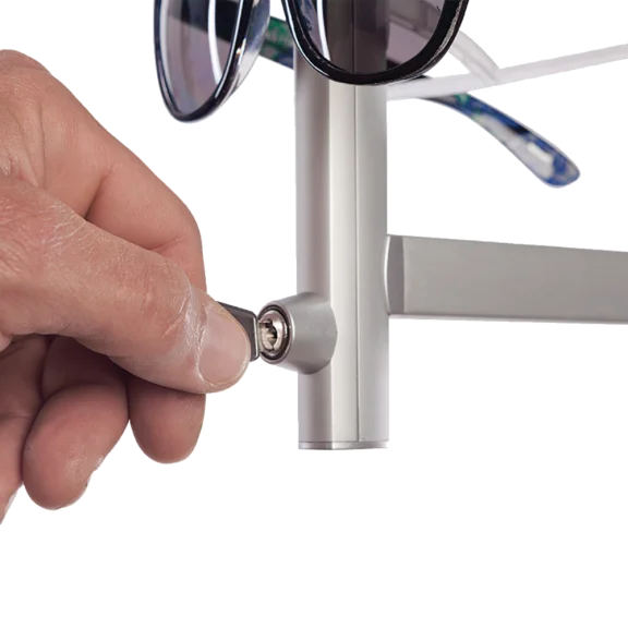 Brillenpräsenter MINO, abschließbar