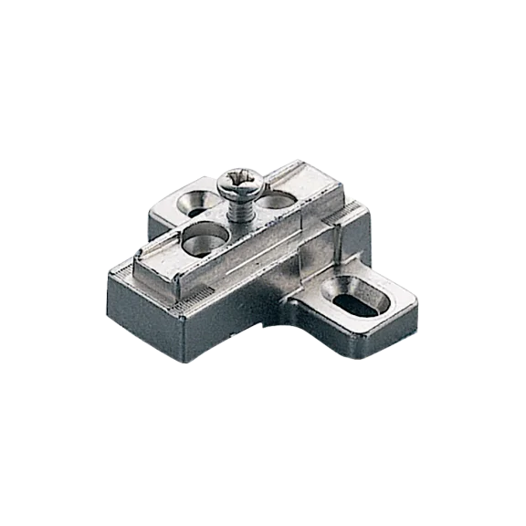 Embase pour charnière à prolongement