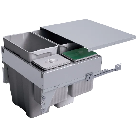 Afvalsortering op geleider 85 L