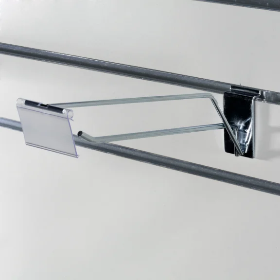 Crochet simple avec porte-étiquette