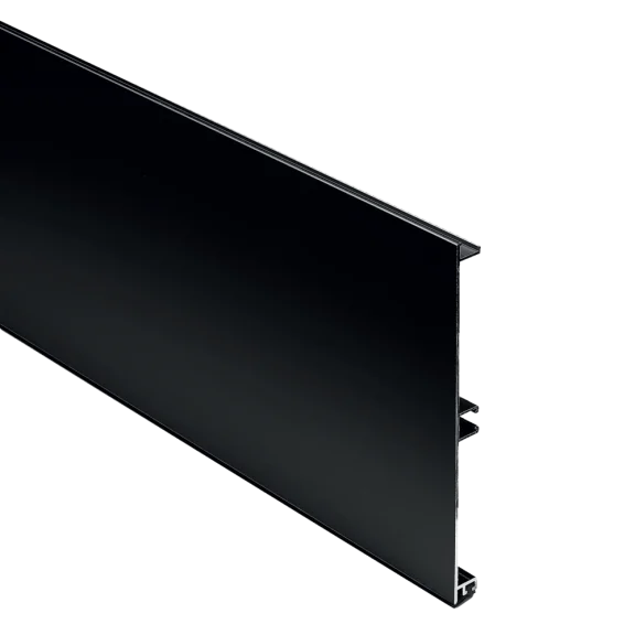 Profil de plinthe aluminium