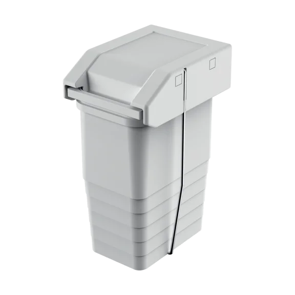 Abfallbehälter mit Kippfunktion