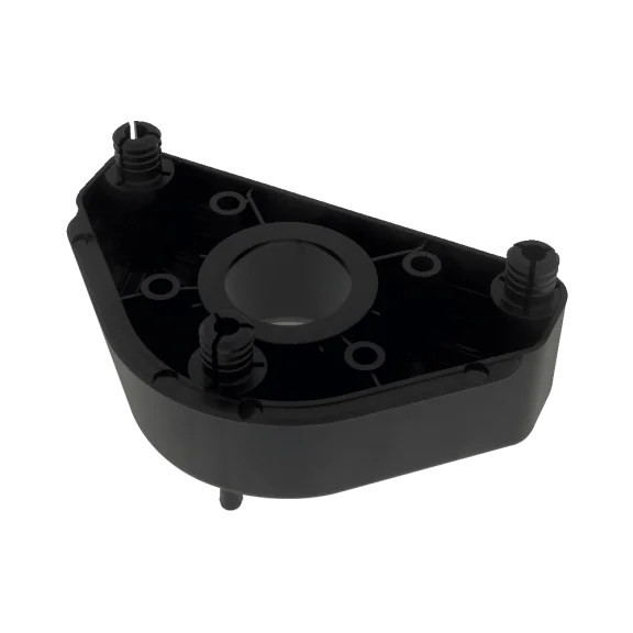 Sockelfußaufnahme zum Einpressen