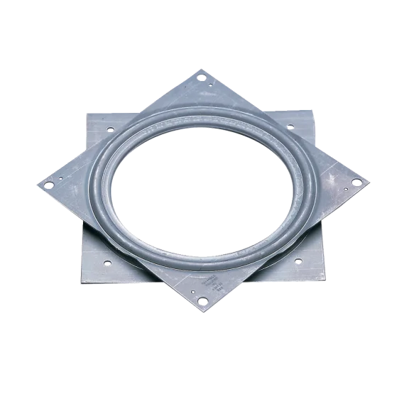 Vierkante metalen draaiplateau