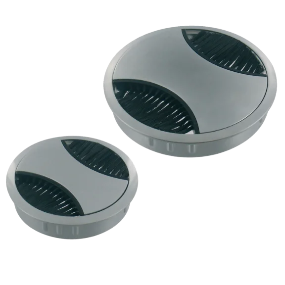 Passe-câbles métal rond