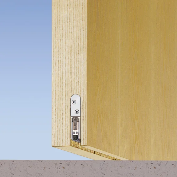 Joint de bas de porte bois à encastrer