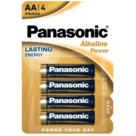 Set van 4 AA batterijen