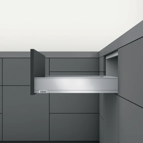 LÉGRABOX BLUMOTION / TIP-ON BLUMOTION inox hauteur M