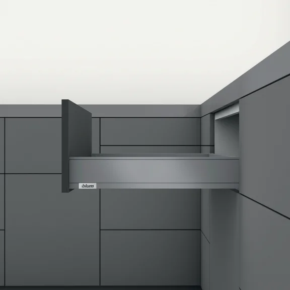LEGRABOX BLUMOTION / TIP-ON BLUMOTION oriongrijs mat hoogte M