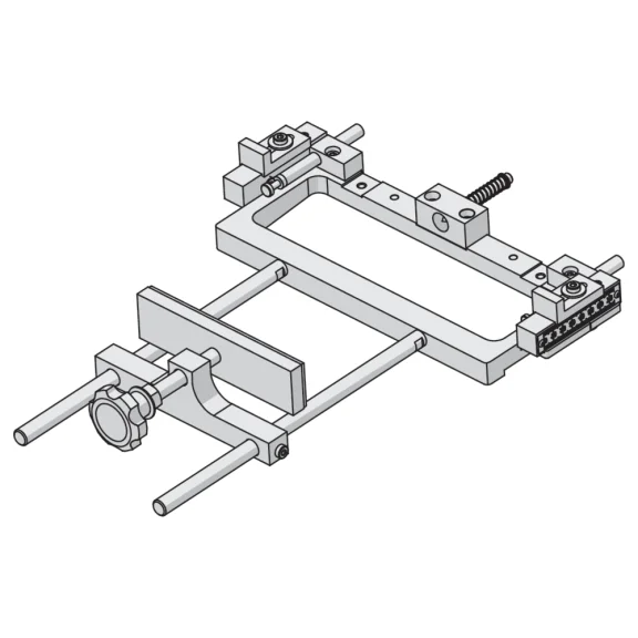 Frässchablone für unsichtbare Scharniere