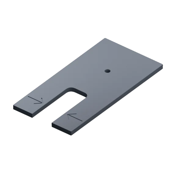 Gabarit de fraisage pour PORTA HMT