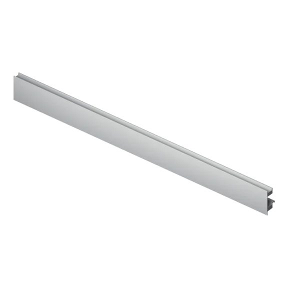 Profil avant pour tiroir LÉGRABOX à l'anglaise insert verre