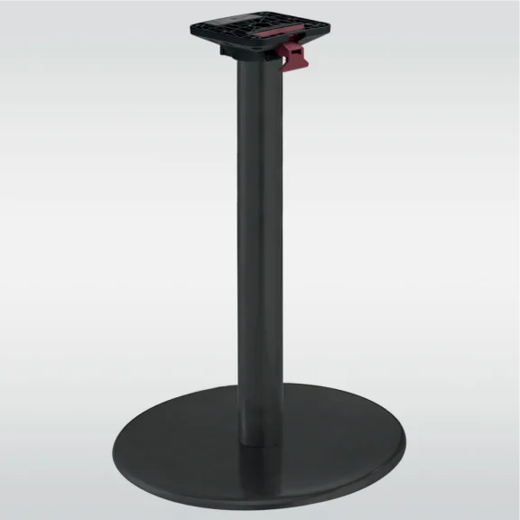 Pied de table repliable