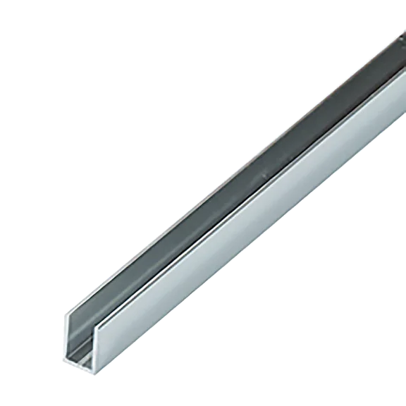 U-profiel voor glas van 8 mm