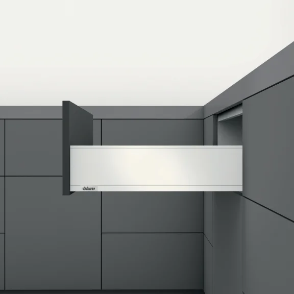 LEGRABOX BLUMOTION / TIP-ON BLUMOTION zijdewit mat hoogte K