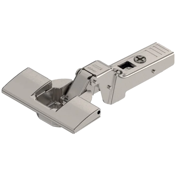 Charnière CLIP top 95° pour porte épaisse en semi-applique