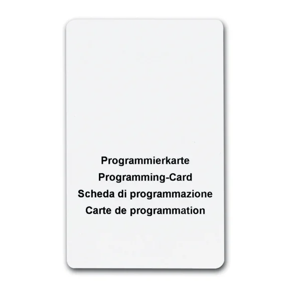 Programmierkarte
