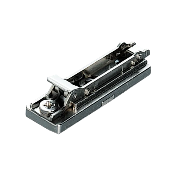 Rechte montageplaat om te schroeven